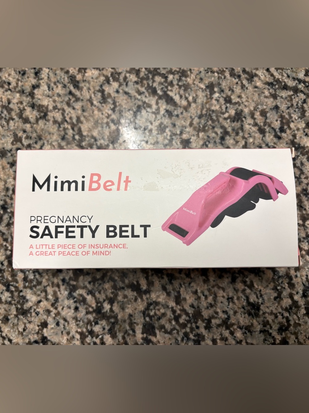 NWT Mimibelt Pregnancy Safety Car Belt Belly Bump Pink
